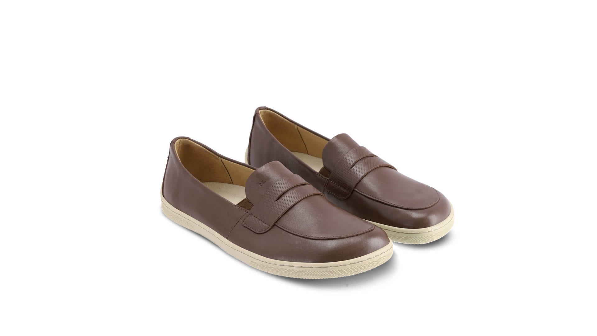 Be Lenka Buena Dark Brown & Beige - z boku