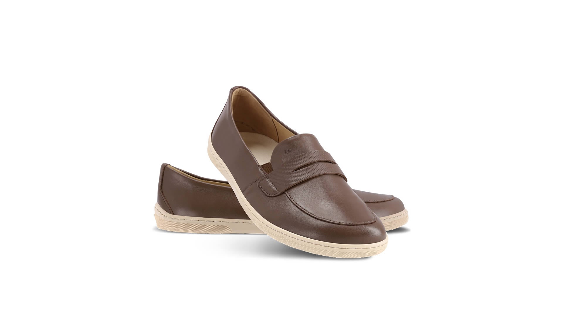 Be Lenka Buena Dark Brown & Beige - zepředu