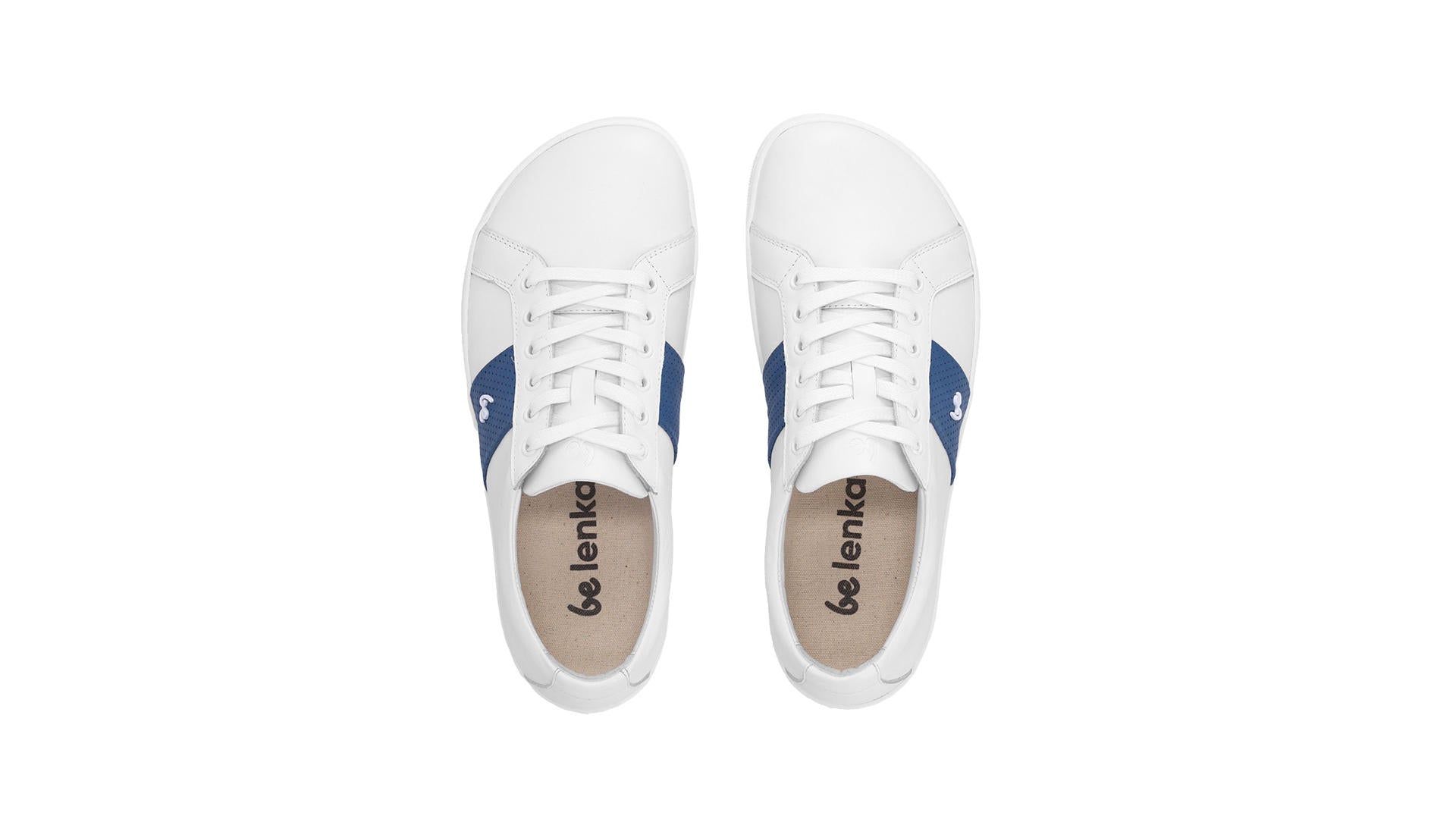 Be Lenka Elite White & Dark Blue - pohled ze shora 