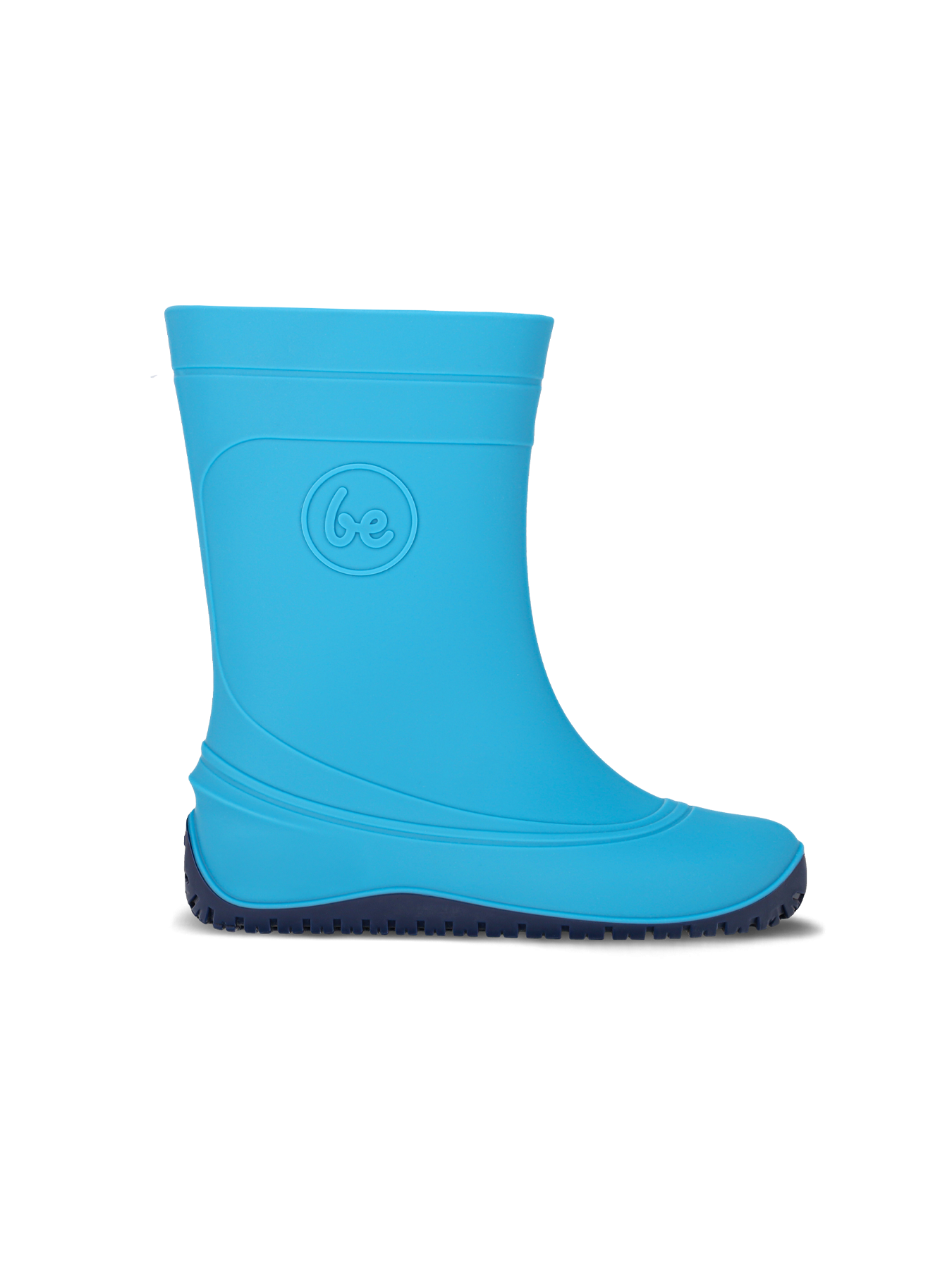 Dětské barefoot holínky Be Lenka Pudds - Aqua Blue