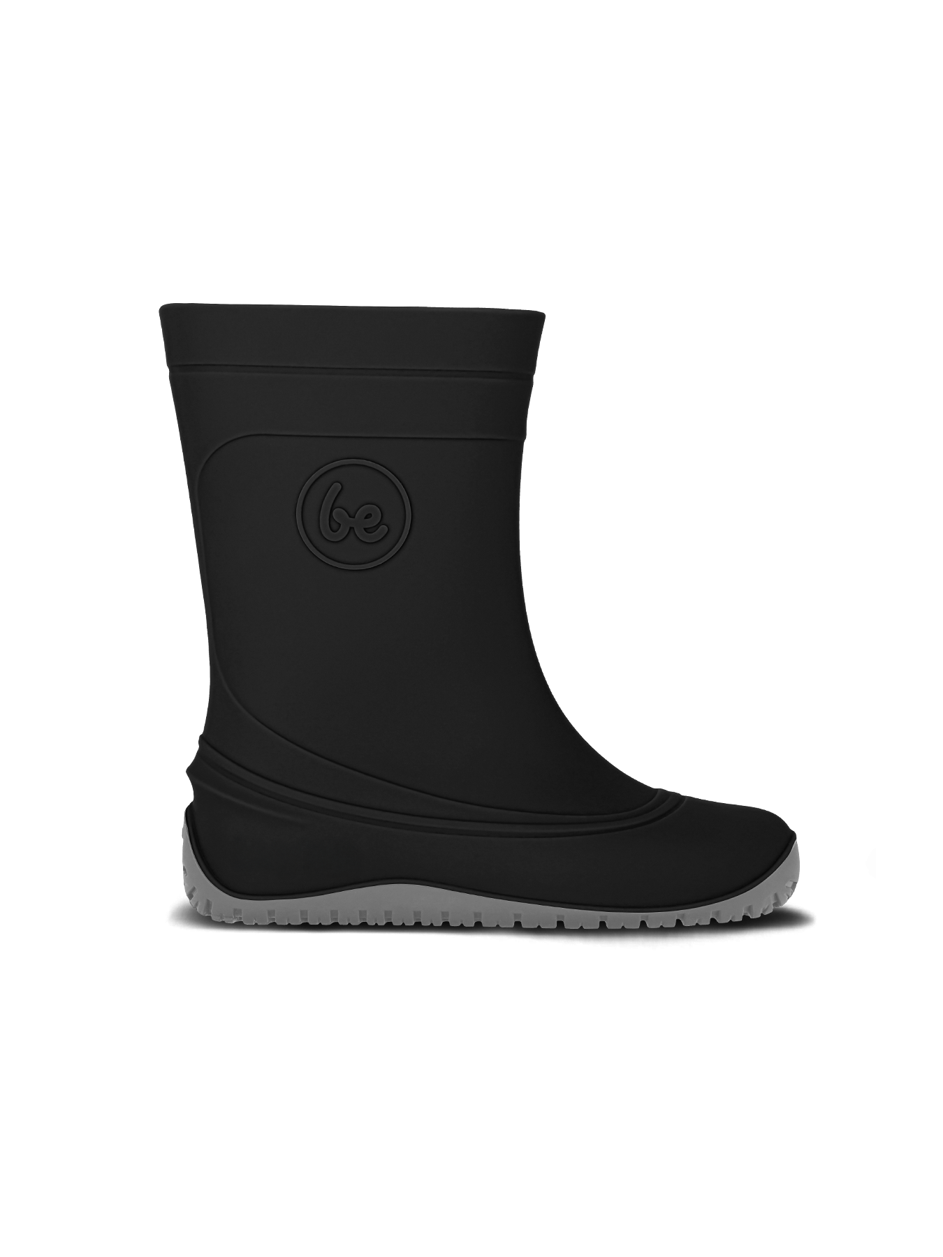 Dětské barefoot holínky Be Lenka Pudds - Black
