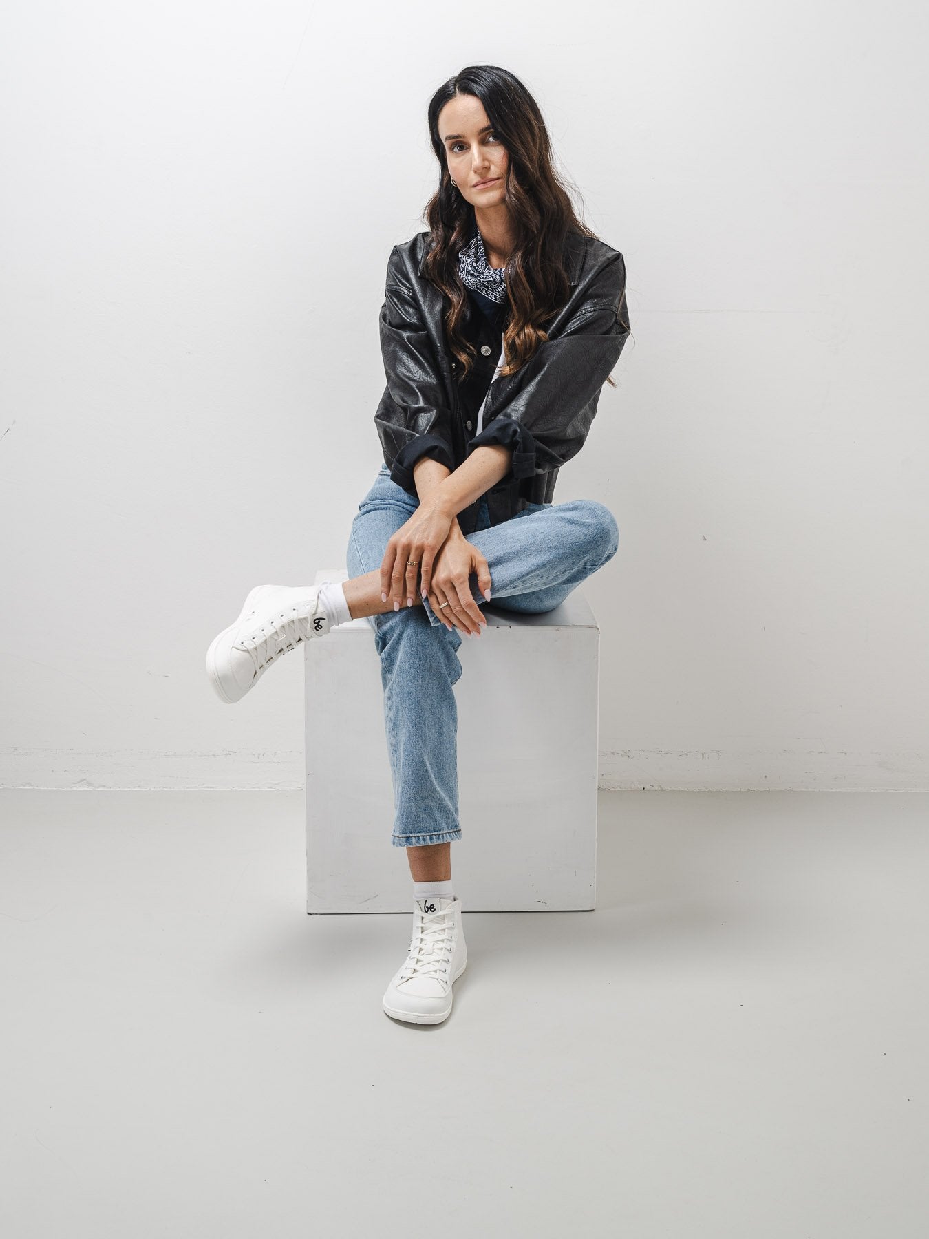 Be Lenka Rebound - High Top - All White dámské