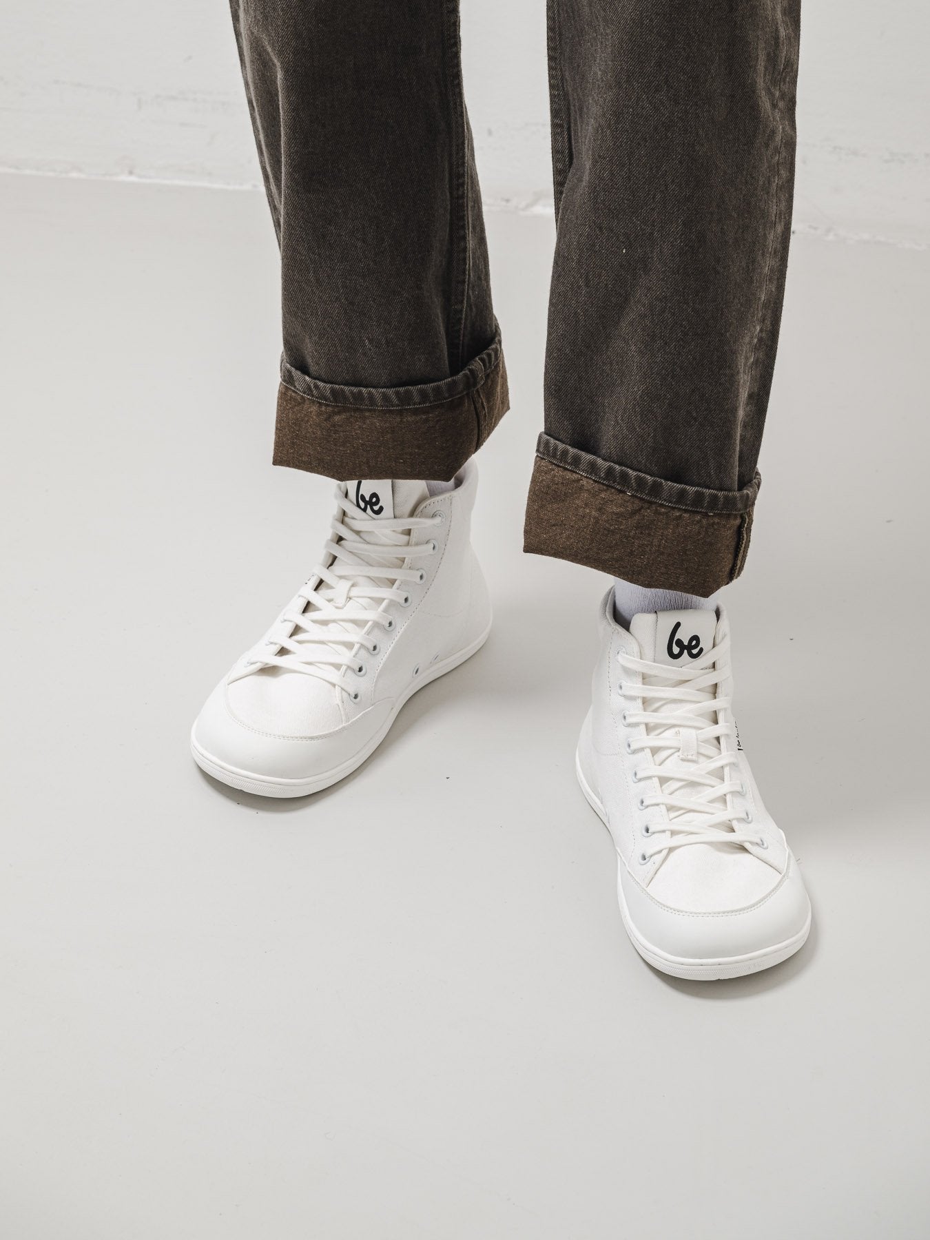 Be Lenka Rebound - High Top - All White pánské