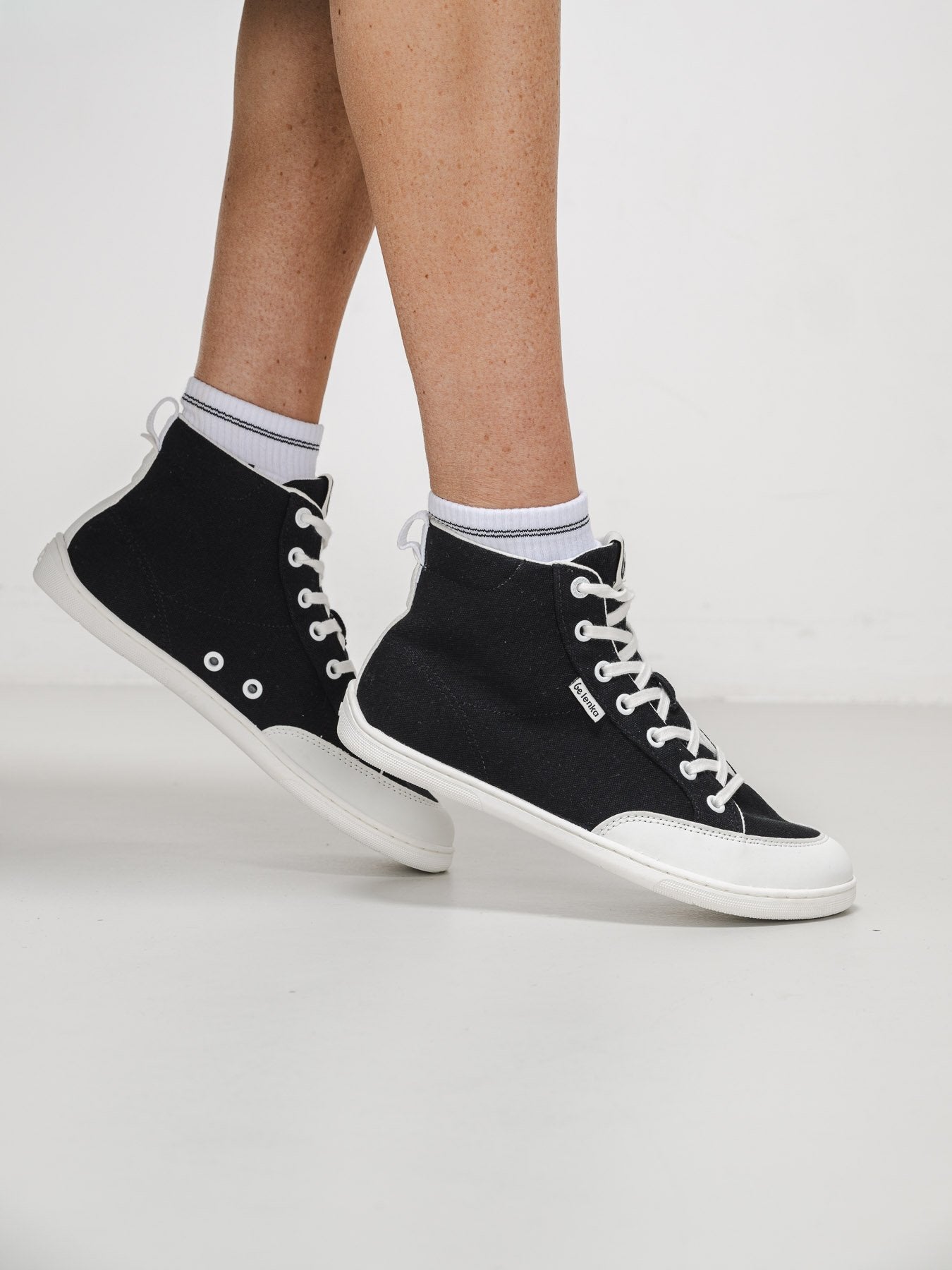 Be Lenka Rebound High Top - Black & White dámské