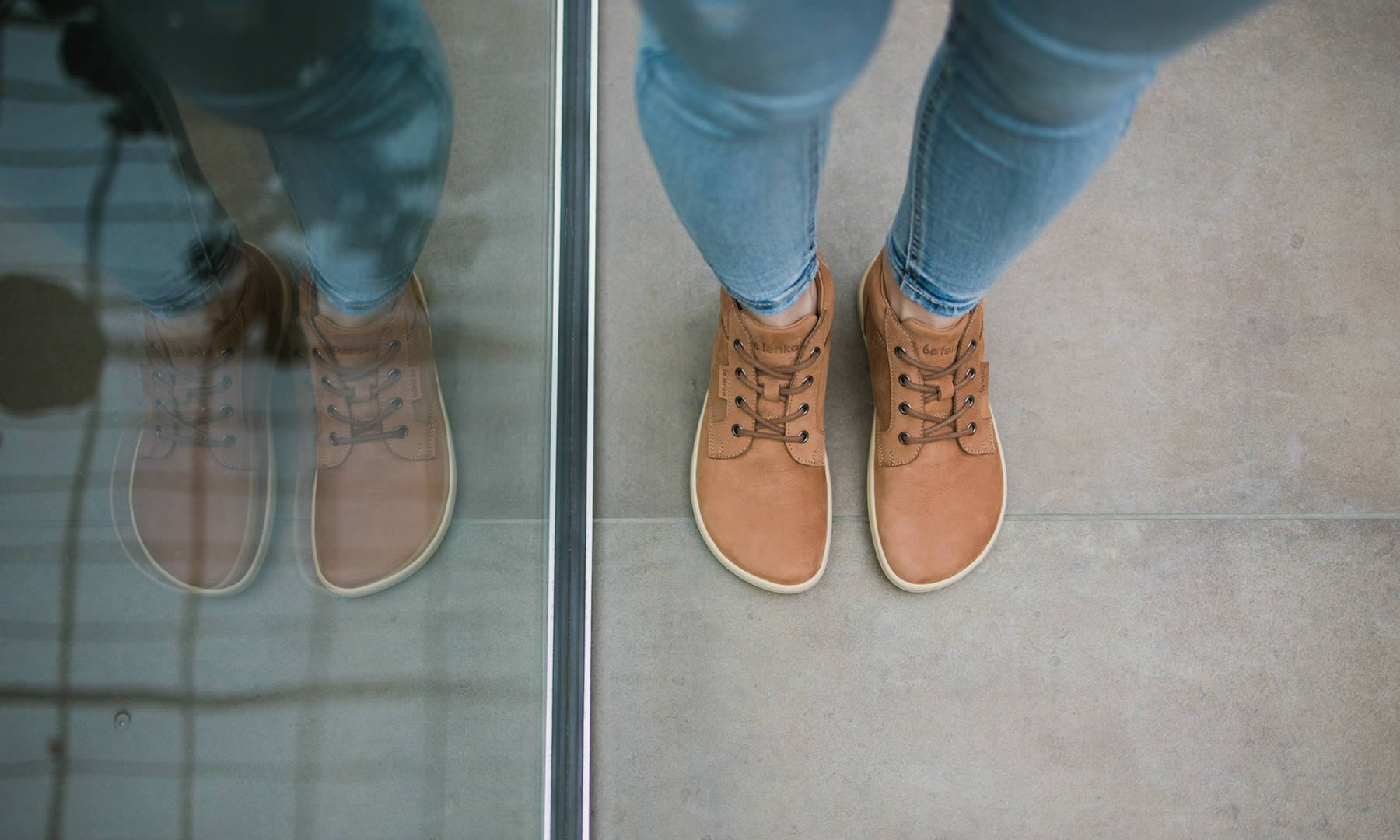 Be Lenka Synergy Cognac & Beige - ze shora