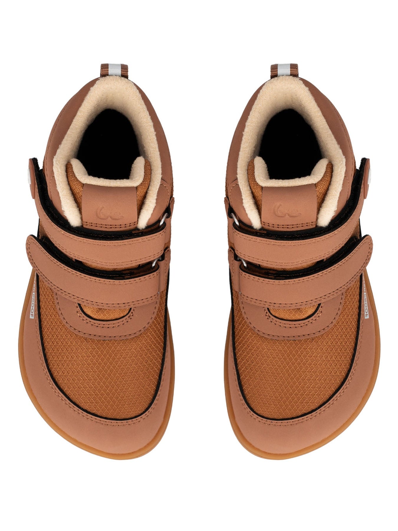 Dětské zimní barefoot boty Be Lenka Zippu - All Brown