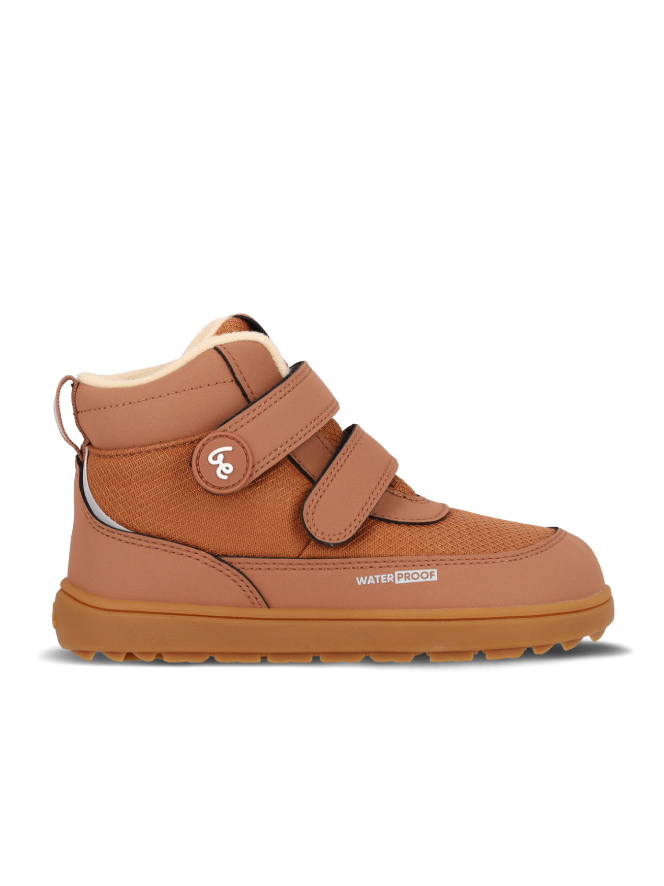 Dětské zimní barefoot boty Be Lenka Zippu - All Brown