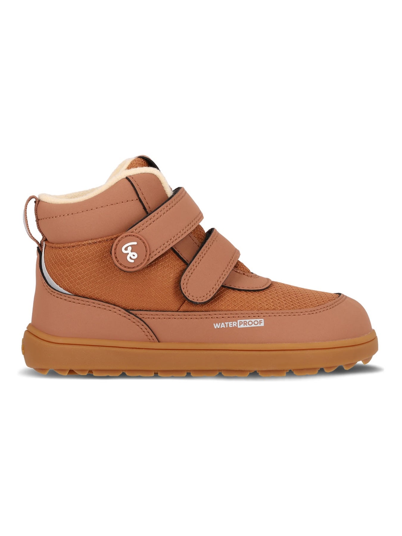 Dětské zimní barefoot boty Be Lenka Zippu - All Brown
