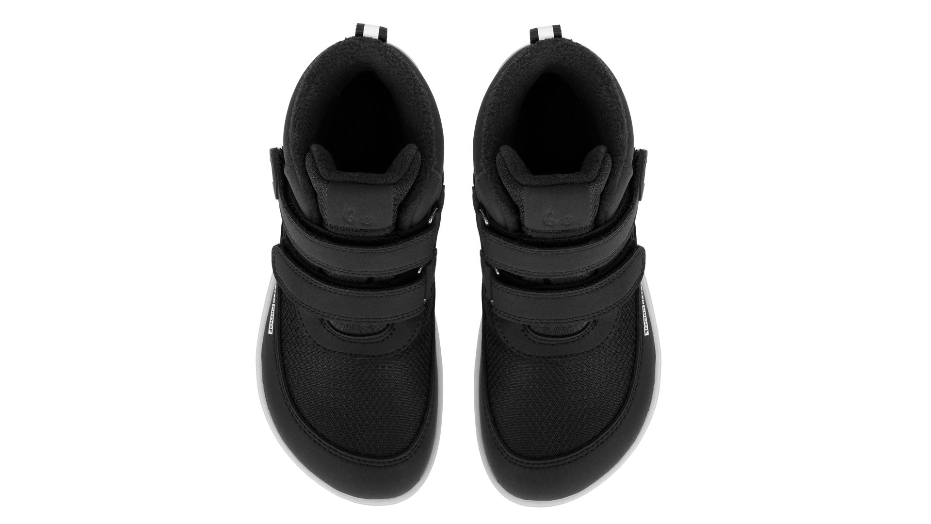 Dětské zimní barefoot boty Be Lenka Zippu - Black & Grey
