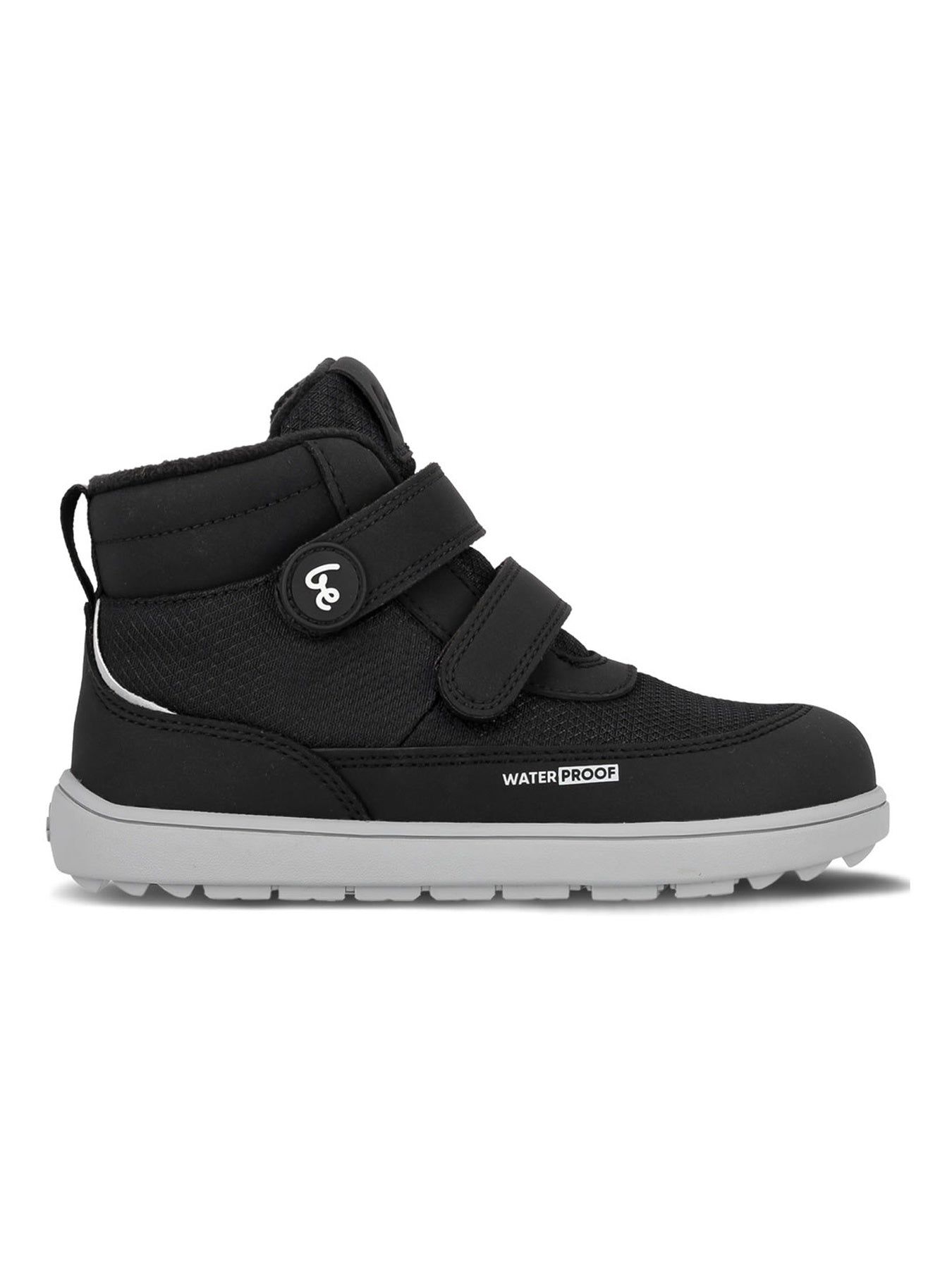 Dětské zimní barefoot boty Be Lenka Zippu - Black & Grey