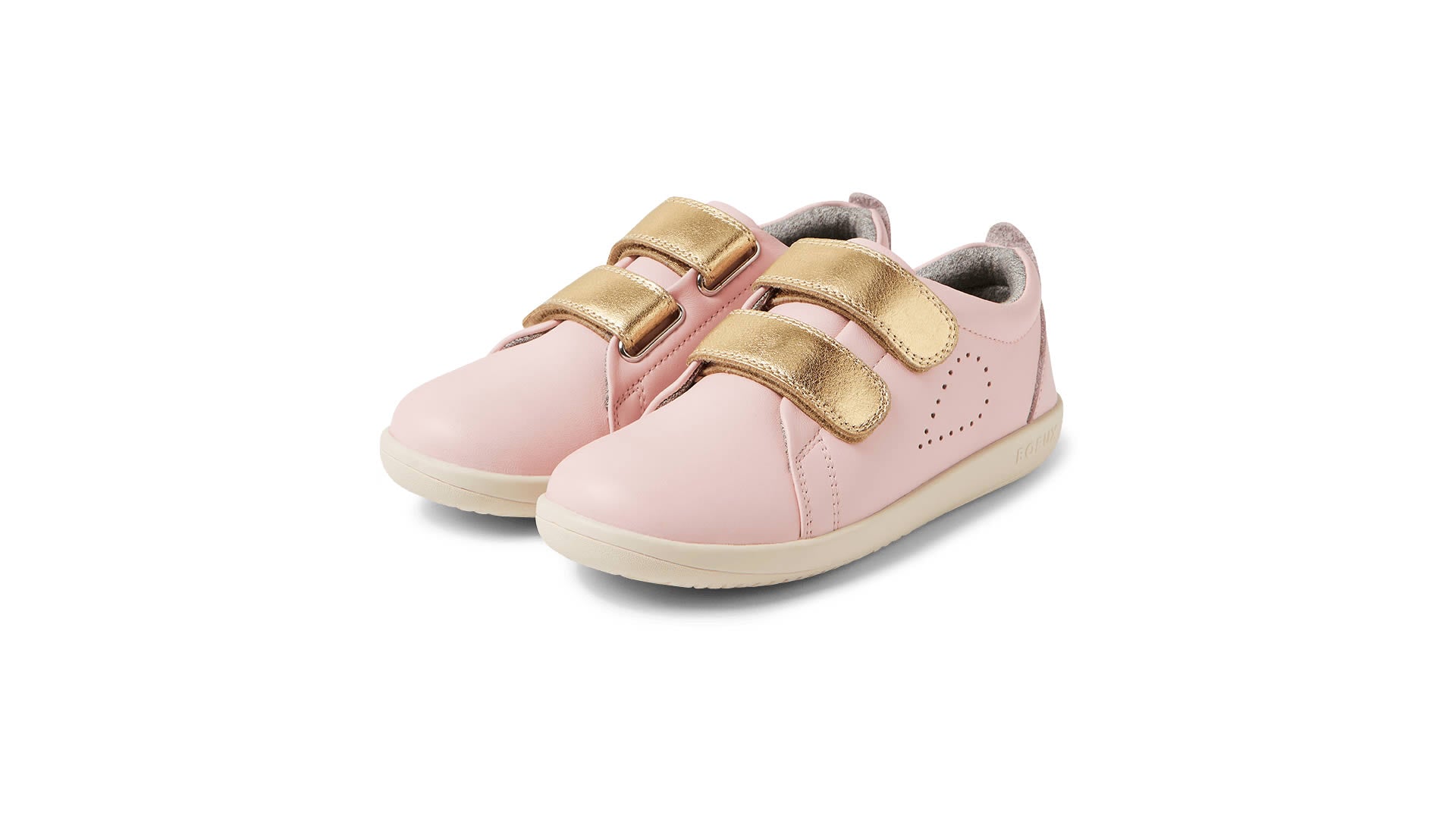 Bobux Kid Plus Grass Court Ballet Pink - boční pohled
