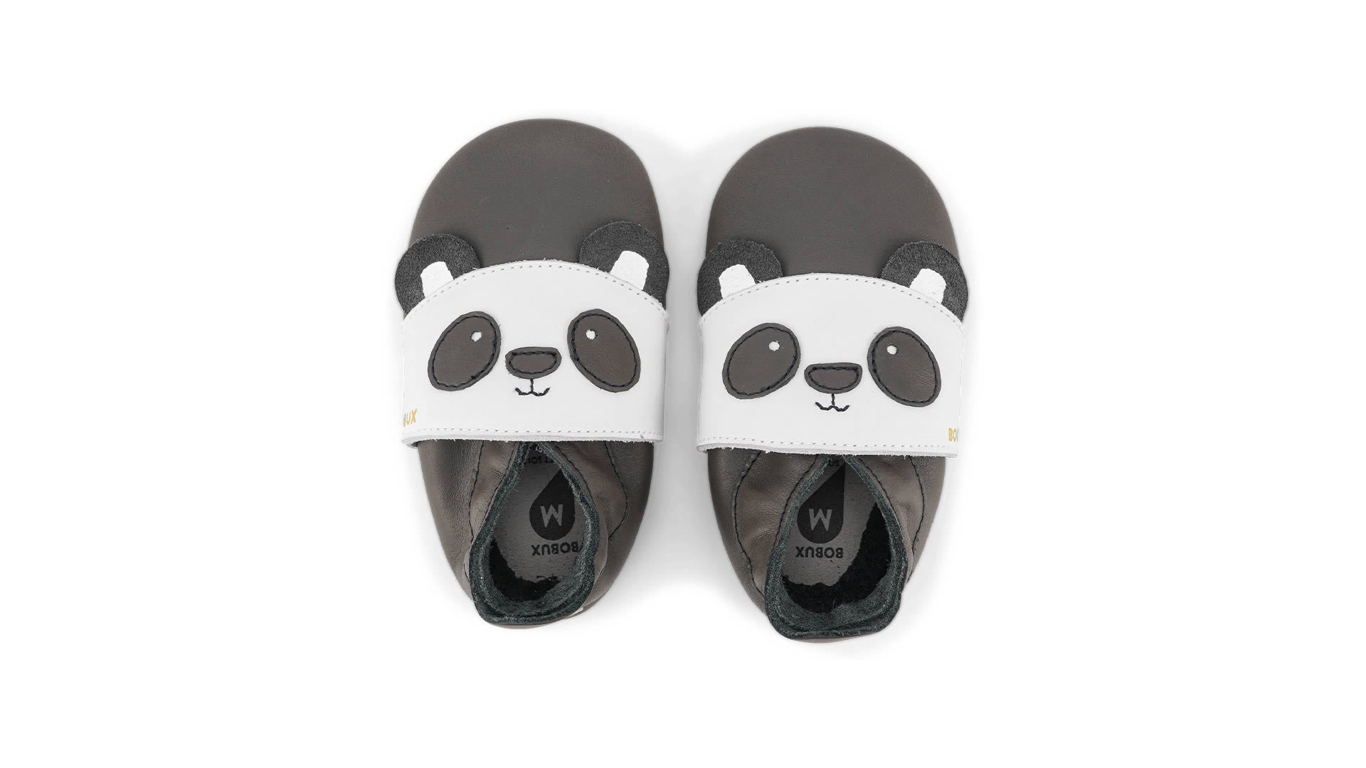 Bobux Soft Sole Bam Boo Charcoal - pohled shora