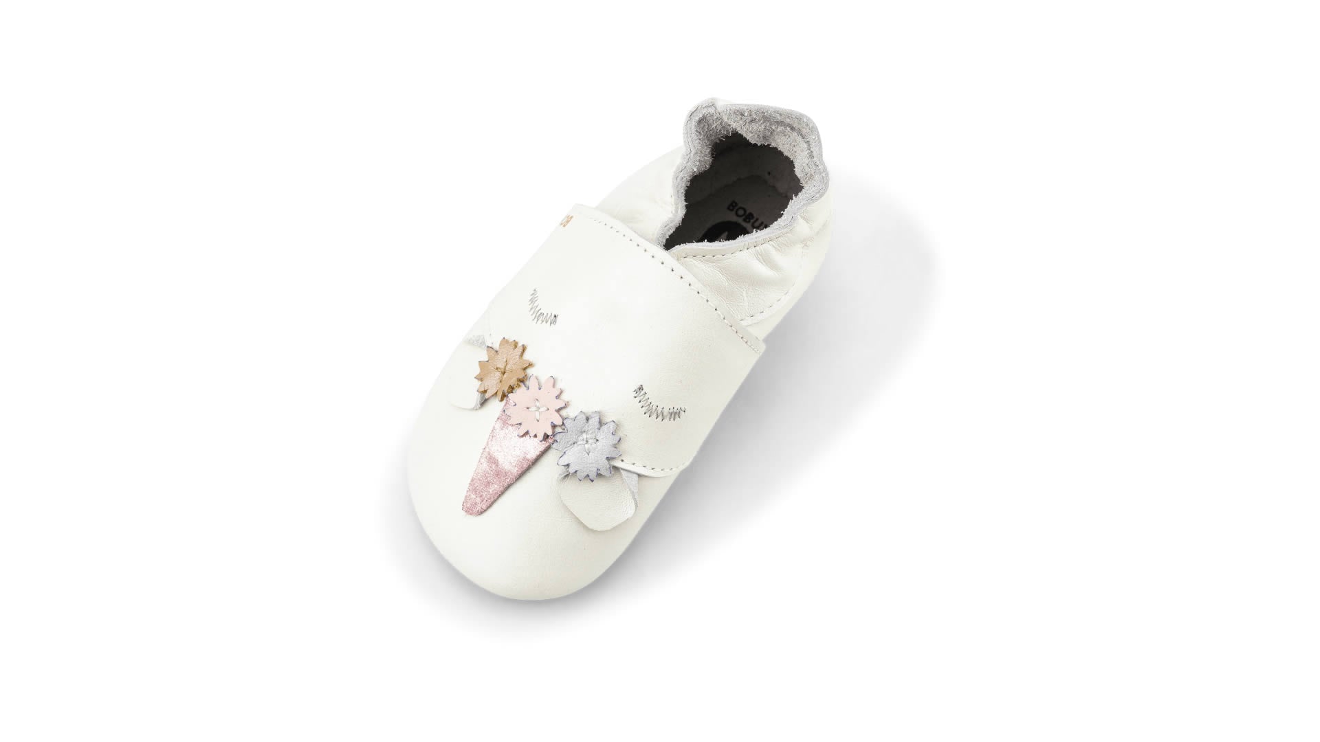 Bobux Soft Sole Dream Pearl - pohled shora jedna bota