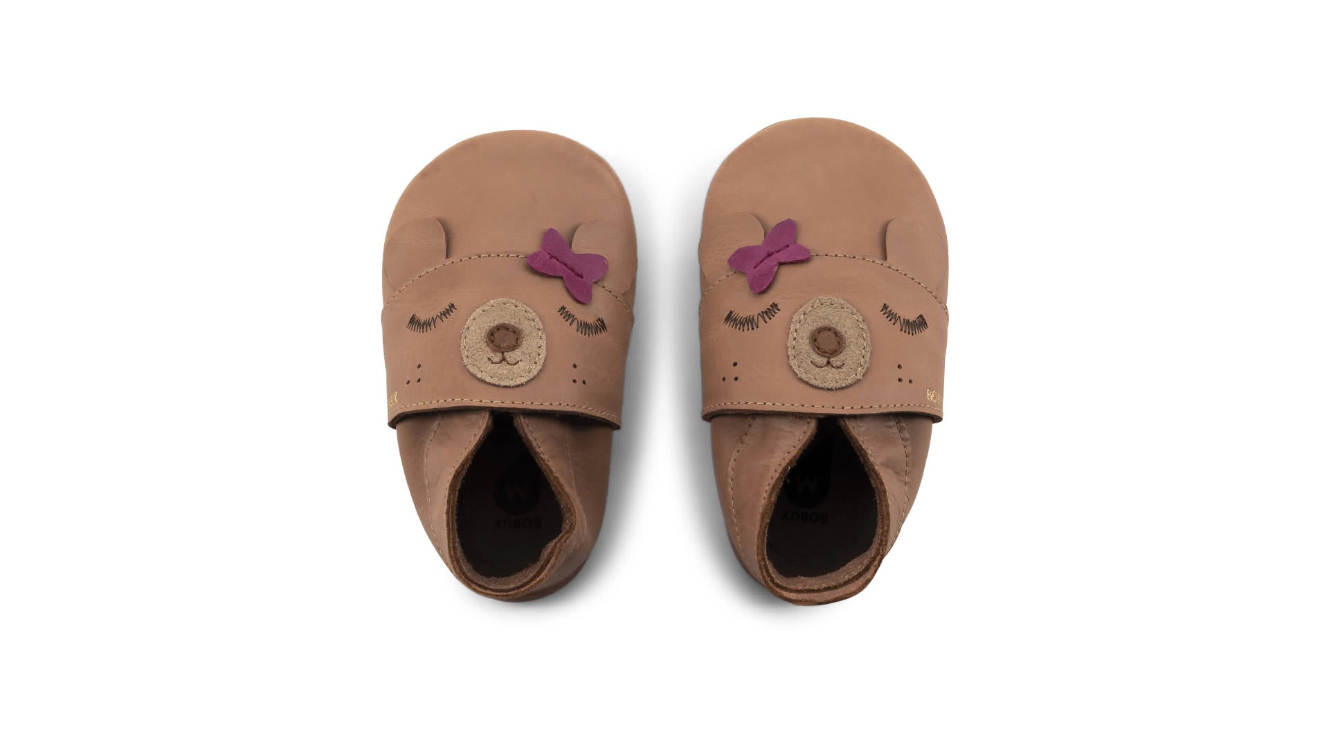 Bobux Soft Sole Mama Bear Caramel - pohled shora
