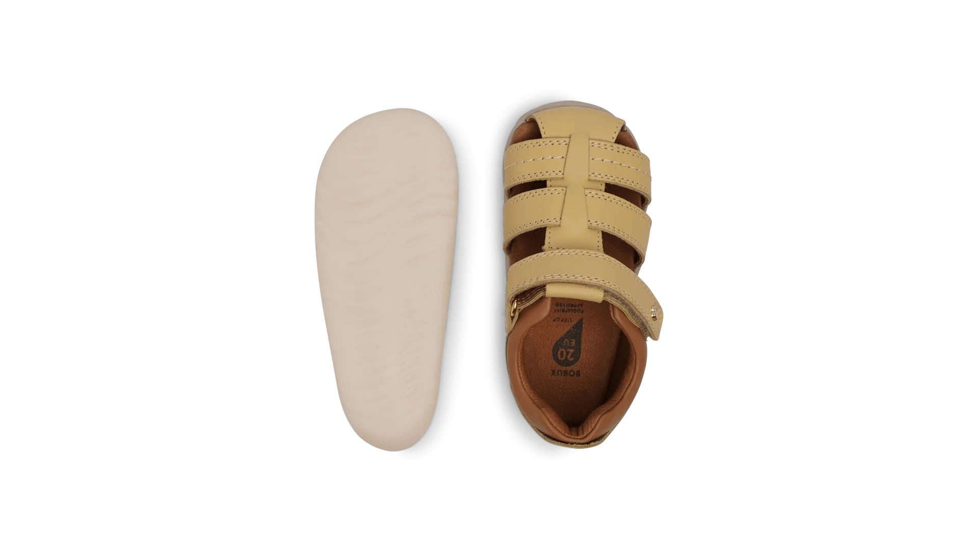 Bobux Step Up Roam Sand Caramel - svršek - podrážka