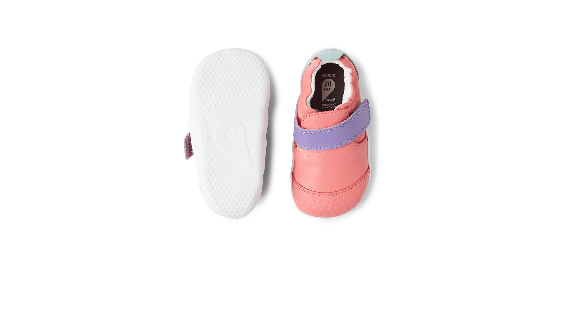 Bobux Xplorer Go Ocean Coral - svršek - podrážka