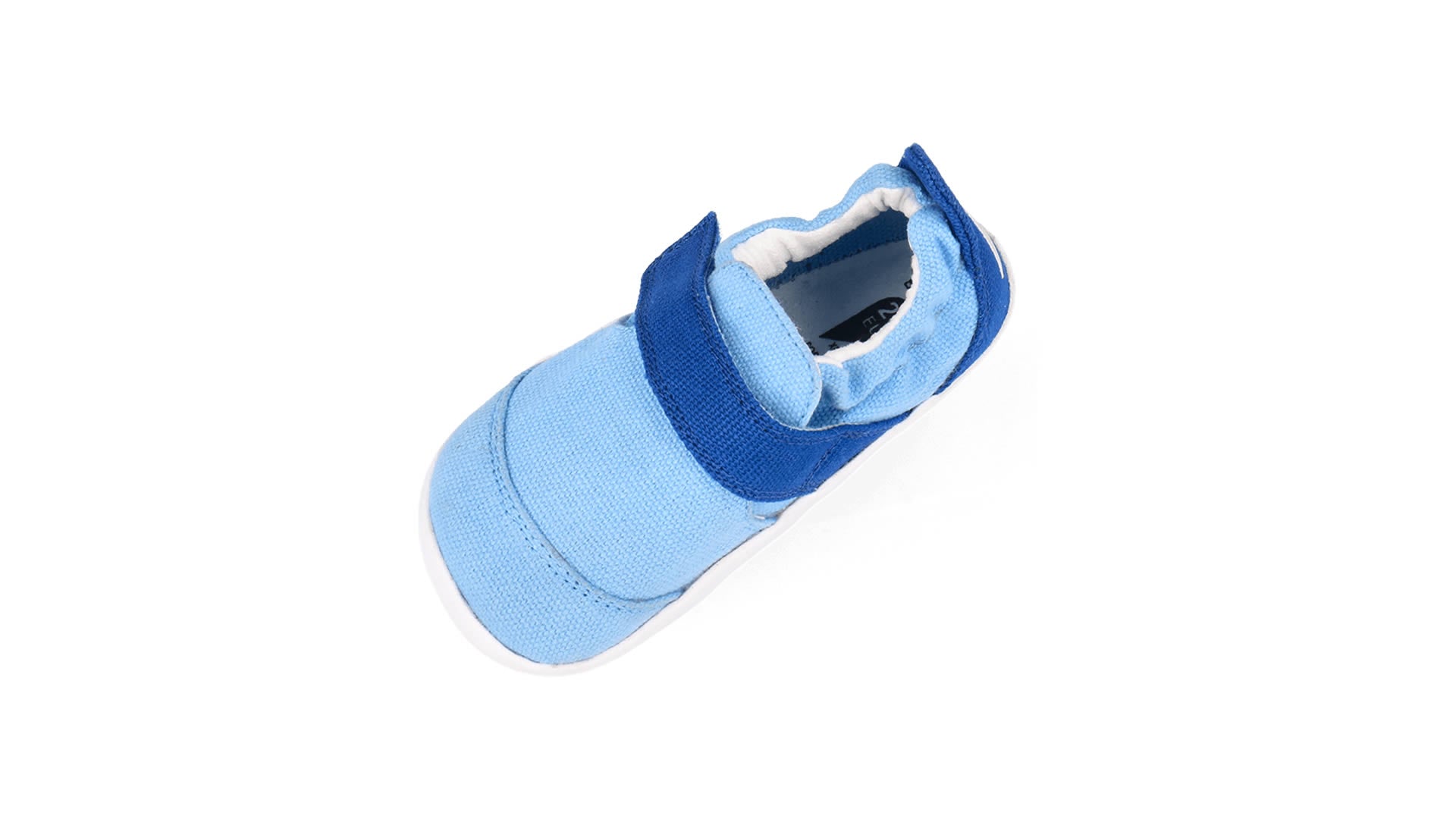 Bobux Xplorer Go Organic Powder Blue + Snorkel Blue - pohled shora
