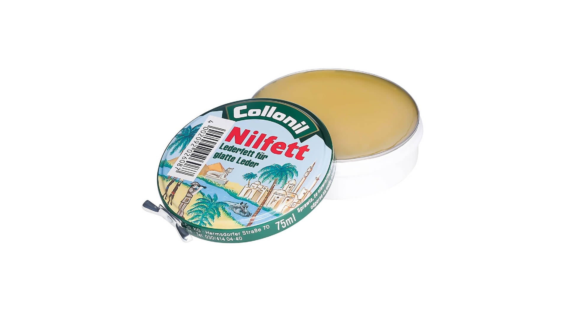Collonil Nilfet Tuk - otevřené víčko