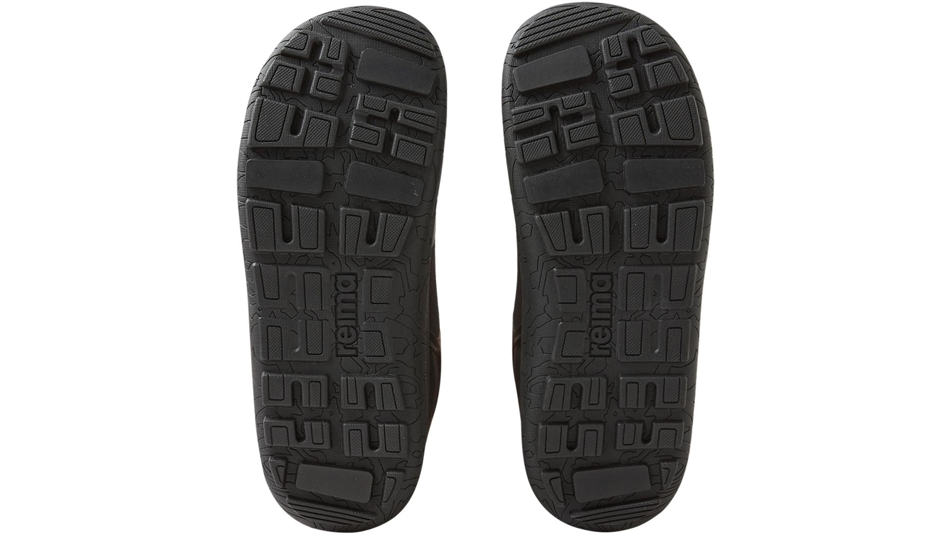Reima Loikkii Black - voděodolné barefoot boty v černé barvě s rychlošněrováním - podrážky
