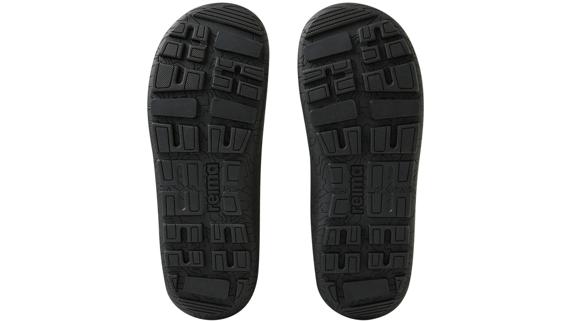 Reima Sankari Soft Black - barefoot  černo-šedé boty s membránou - podrážky