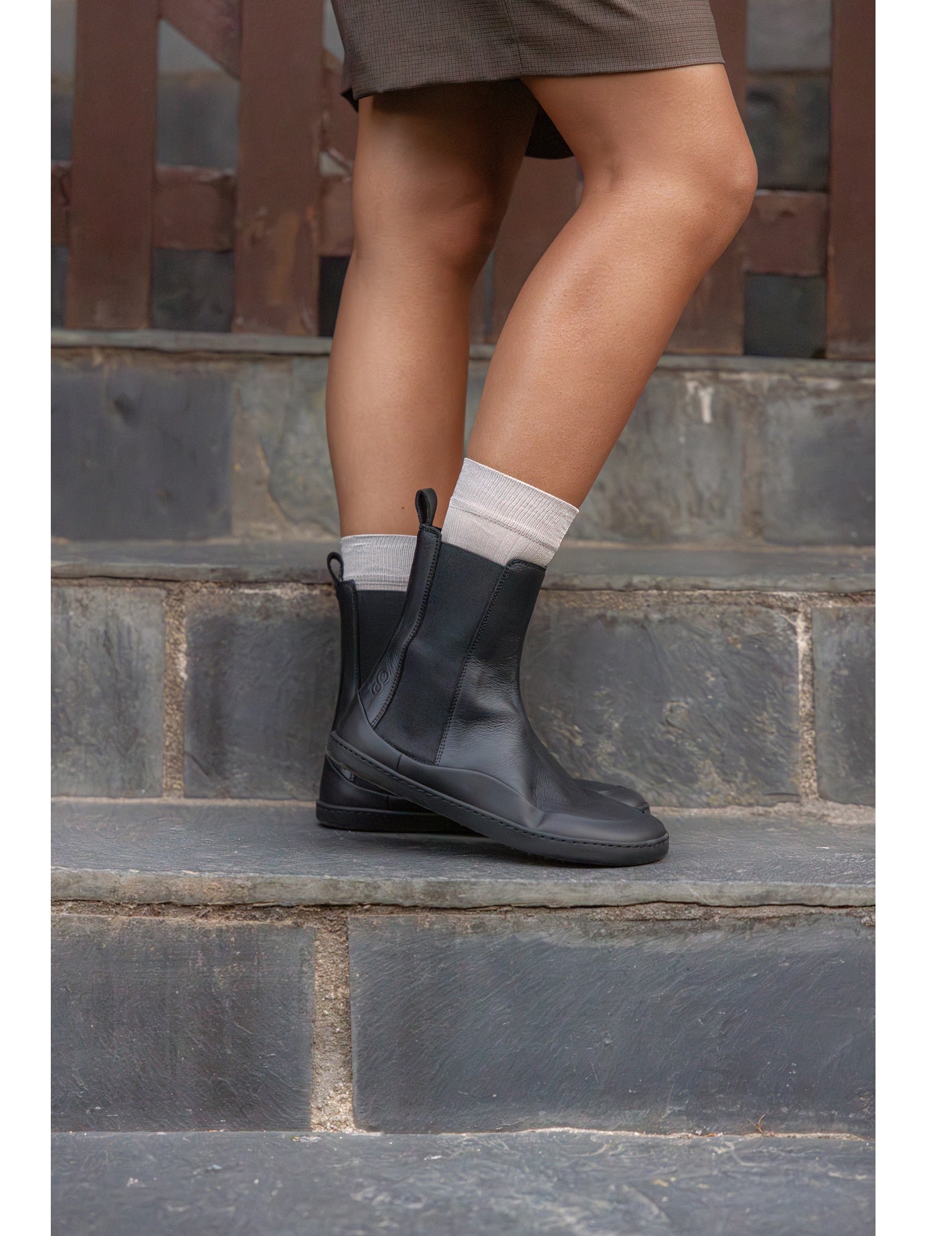 Shapen Chelsea botas VICTORY - Negro para mujer